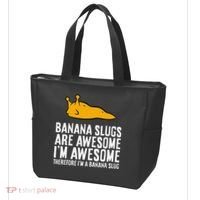 B.A.N.A.N.A Slugs Are Awesome Therefore Im A Banana Slug Tote Bag thumb 3