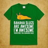 B.A.N.A.N.A Slugs Are Awesome Therefore Im A Banana Slug T-Shirt thumb 5