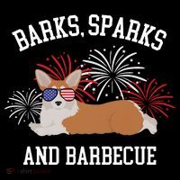 Barks Sparks And Barbecue Corgi 4th Of July Coffee Mug thumb 5