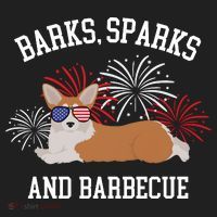Barks Sparks And Barbecue Corgi 4th Of July Beanie thumb 2