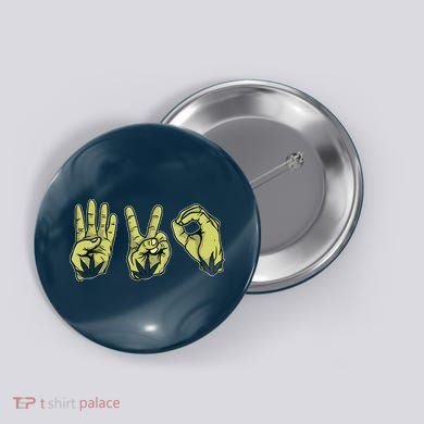 Best Stoner Artwork 420 Marijuana Gift Weed Lover Reefer Button