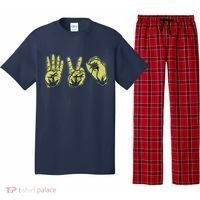 Best Stoner Artwork 420 Marijuana Gift Weed Lover Reefer Pajama Set thumb 0
