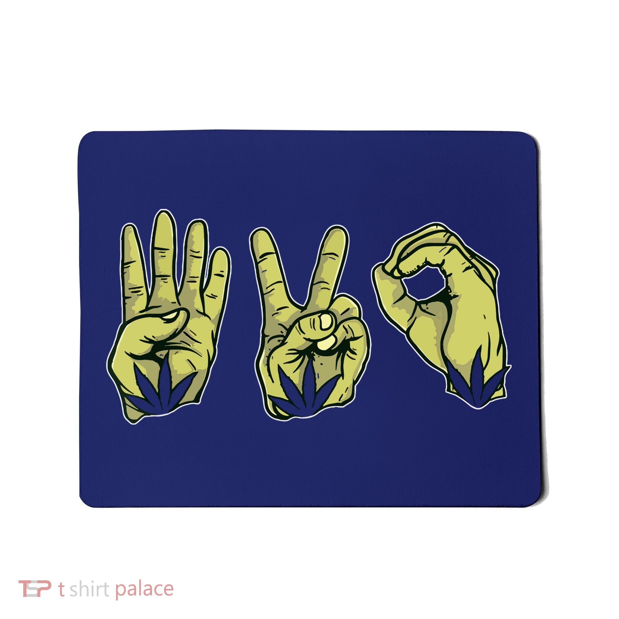 Best Stoner Artwork 420 Marijuana Gift Weed Lover Reefer Mousepad