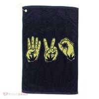 Best Stoner Artwork 420 Marijuana Gift Weed Lover Reefer Golf Towel thumb 0