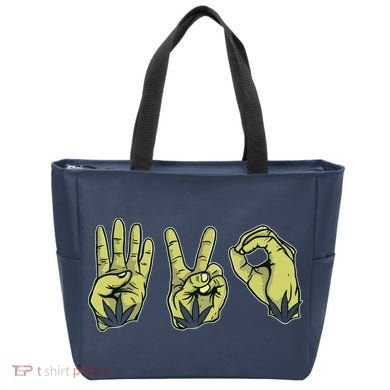 Best Stoner Artwork 420 Marijuana Gift Weed Lover Reefer Tote Bag