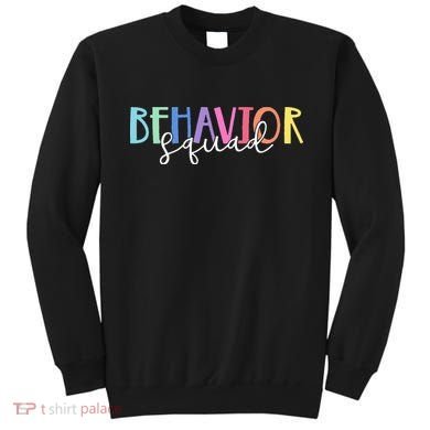 BEHAVIOR SQUAD ABA Therapist RBT Therapy Behaviour Team Sweatshirt