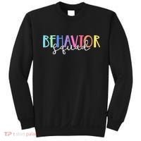 BEHAVIOR SQUAD ABA Therapist RBT Therapy Behaviour Team Sweatshirt thumb 0