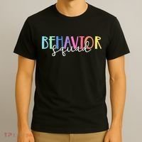 BEHAVIOR SQUAD ABA Therapist RBT Therapy Behaviour Team T-Shirt thumb 3