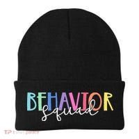 BEHAVIOR SQUAD ABA Therapist RBT Therapy Behaviour Team Beanie thumb 0