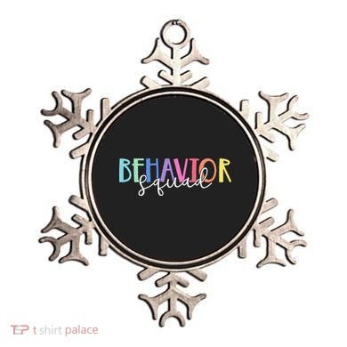 BEHAVIOR SQUAD ABA Therapist RBT Therapy Behaviour Team Ornament