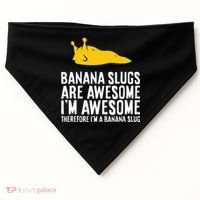 B.A.N.A.N.A Slugs Are Awesome USA-Made Doggie Bandana thumb 0