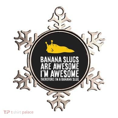 B.A.N.A.N.A Slugs Are Awesome Ornament