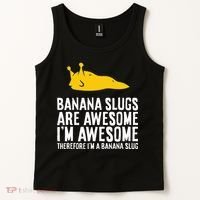 B.A.N.A.N.A Slugs Are Awesome Tank Top thumb 2