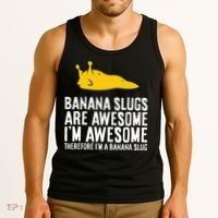 B.A.N.A.N.A Slugs Are Awesome Tank Top thumb 3