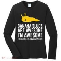 B.A.N.A.N.A Slugs Are Awesome Women's Long Sleeve Shirt thumb 0