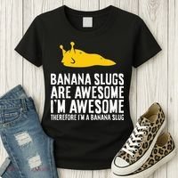 B.A.N.A.N.A Slugs Are Awesome Women's T-Shirt thumb 3