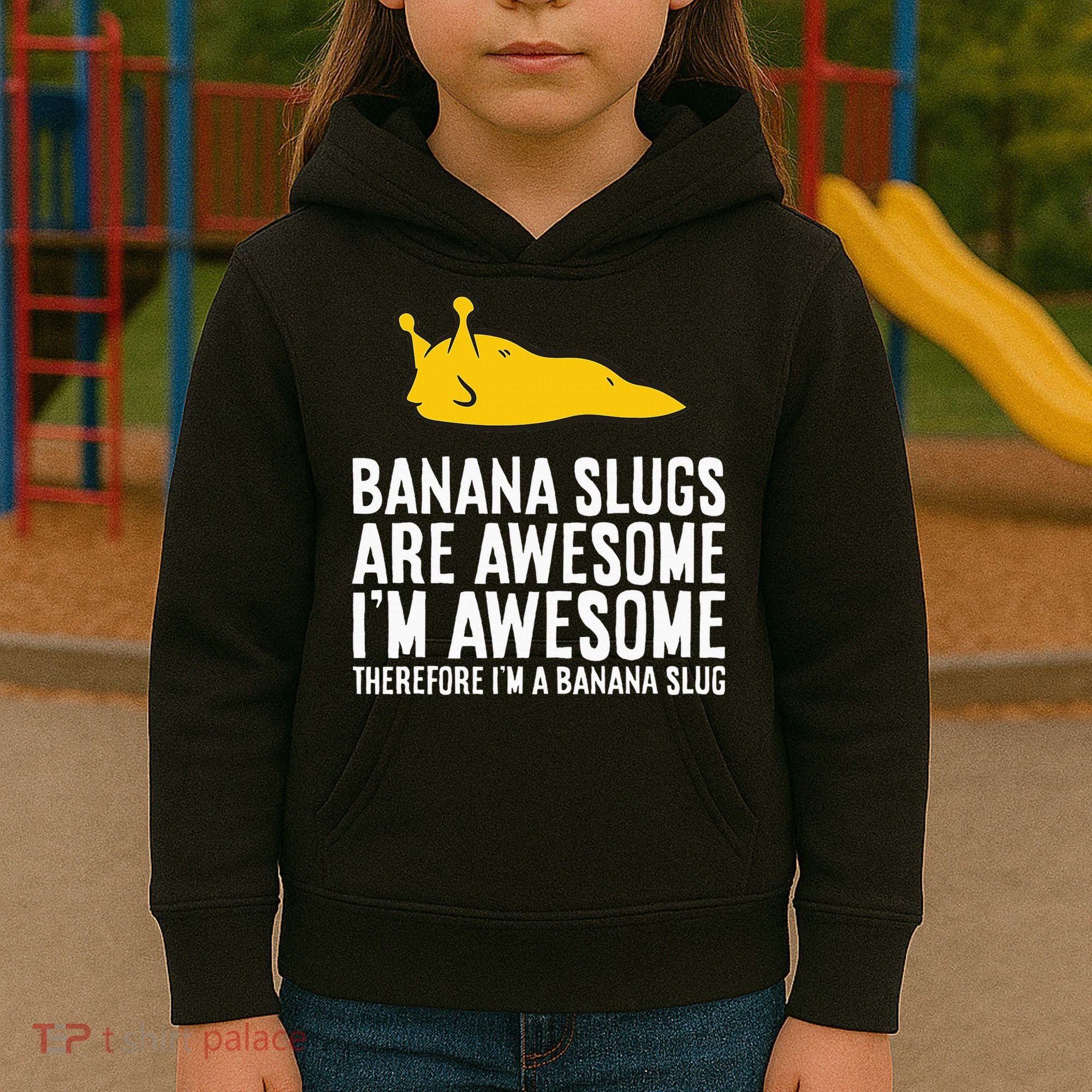 B.A.N.A.N.A Slugs Are Awesome Kids Hoodie