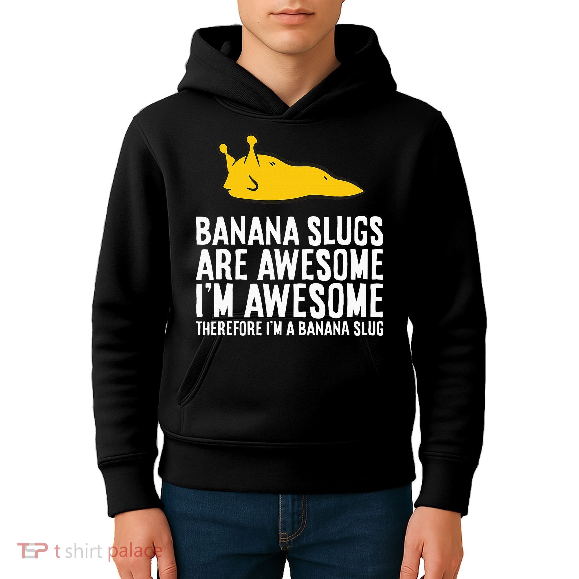 B.A.N.A.N.A Slugs Are Awesome Kids Hoodie