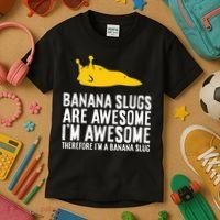 B.A.N.A.N.A Slugs Are Awesome Kids T-Shirt thumb 3