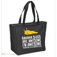 B.A.N.A.N.A Slugs Are Awesome Tote Bag thumb 2