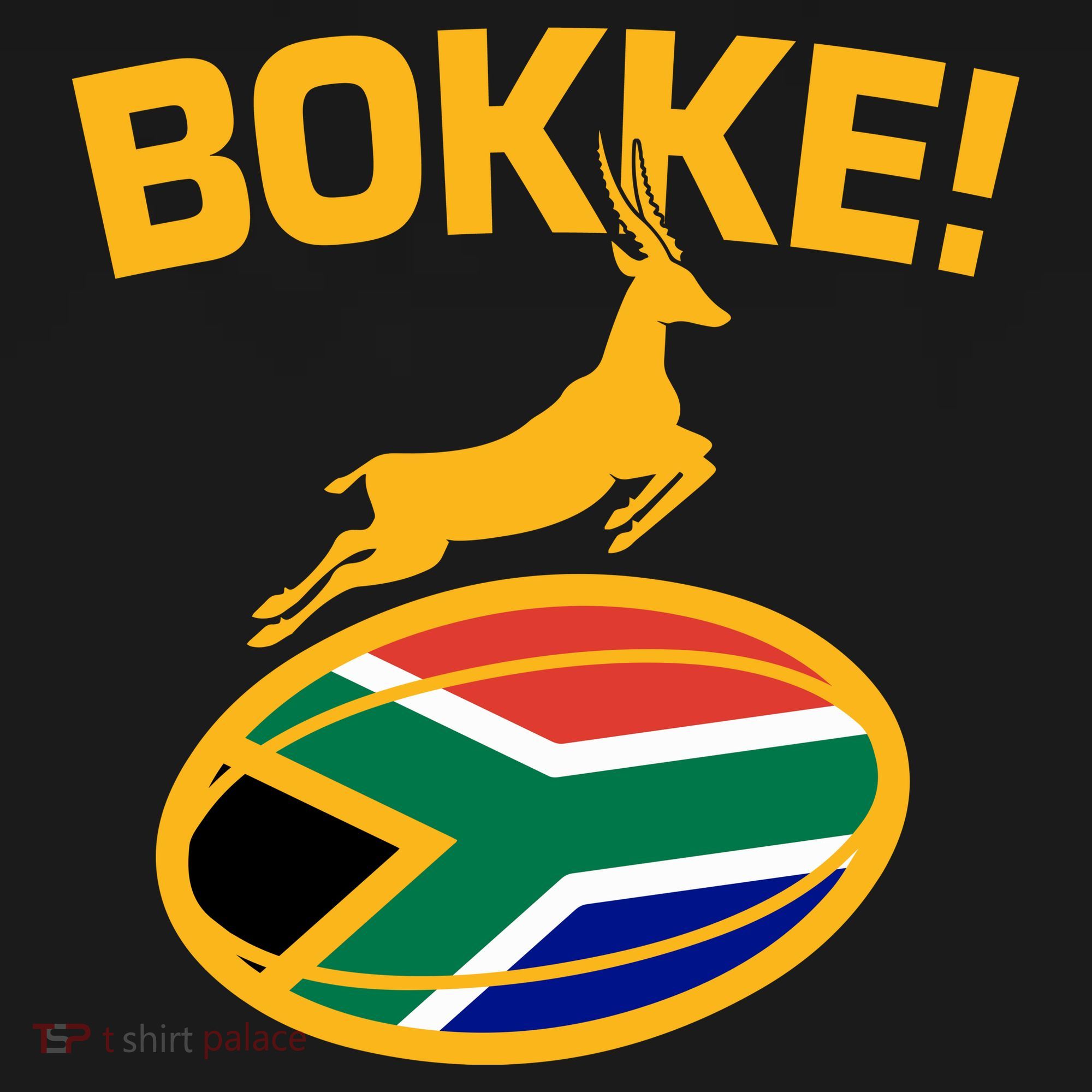 Bokke South African Rugby Fan Backpack