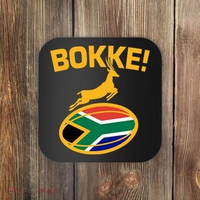 Bokke South African Rugby Fan Coaster