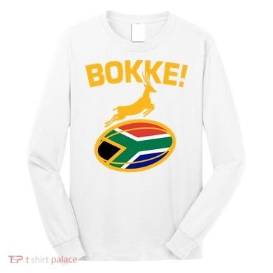 Bokke South African Rugby Fan Long Sleeve Shirt