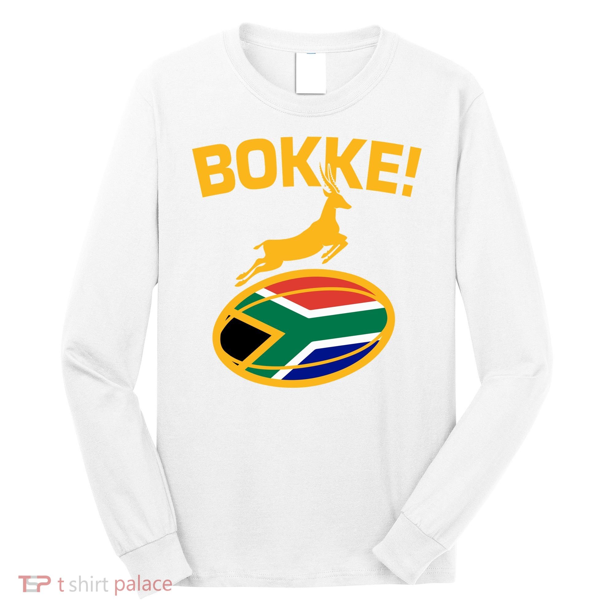 Bokke South African Rugby Fan Long Sleeve Shirt