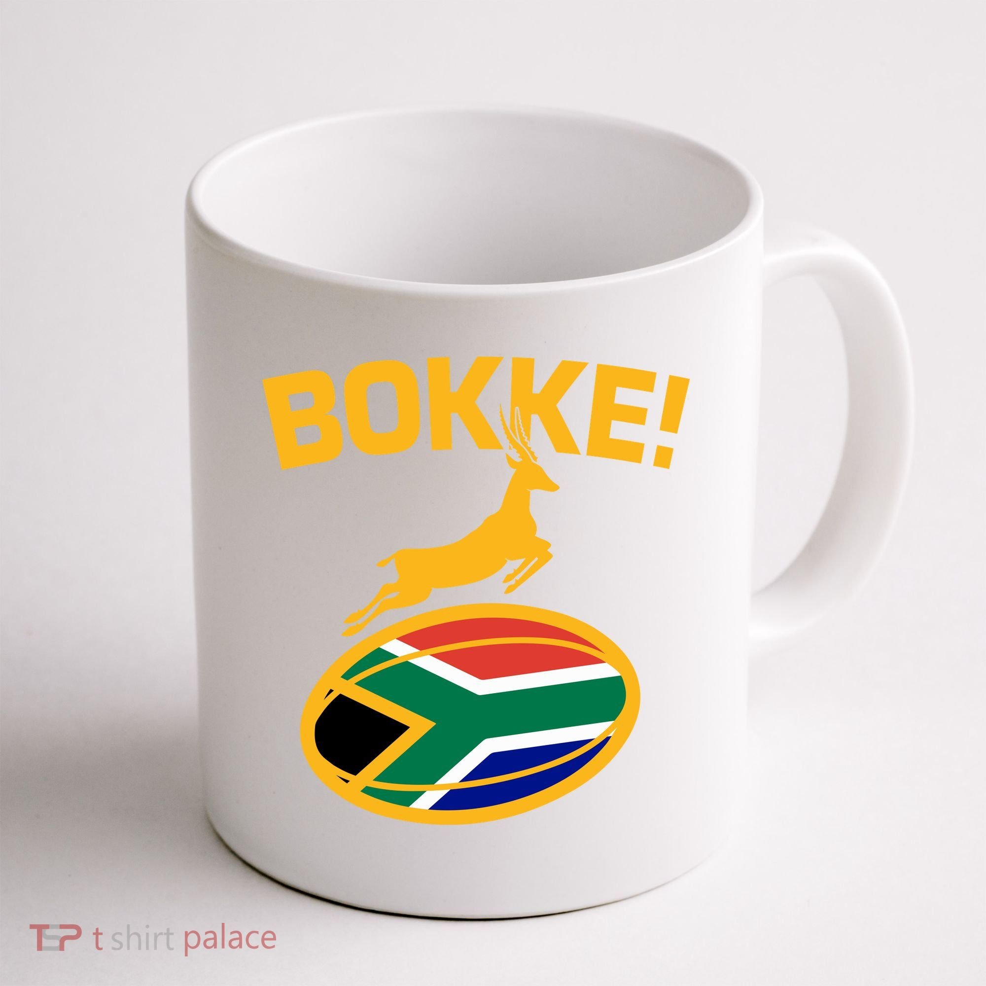 Bokke South African Rugby Fan Coffee Mug