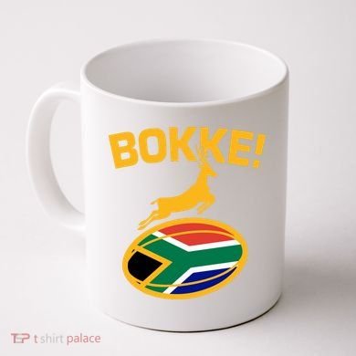 Bokke South African Rugby Fan Coffee Mug
