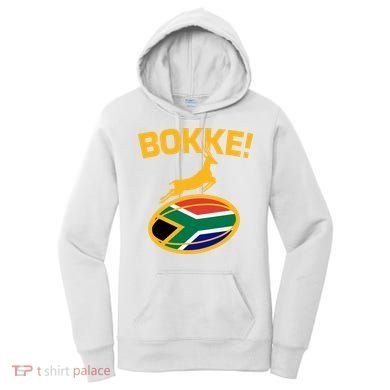 Bokke South African Rugby Fan Women's Hoodie