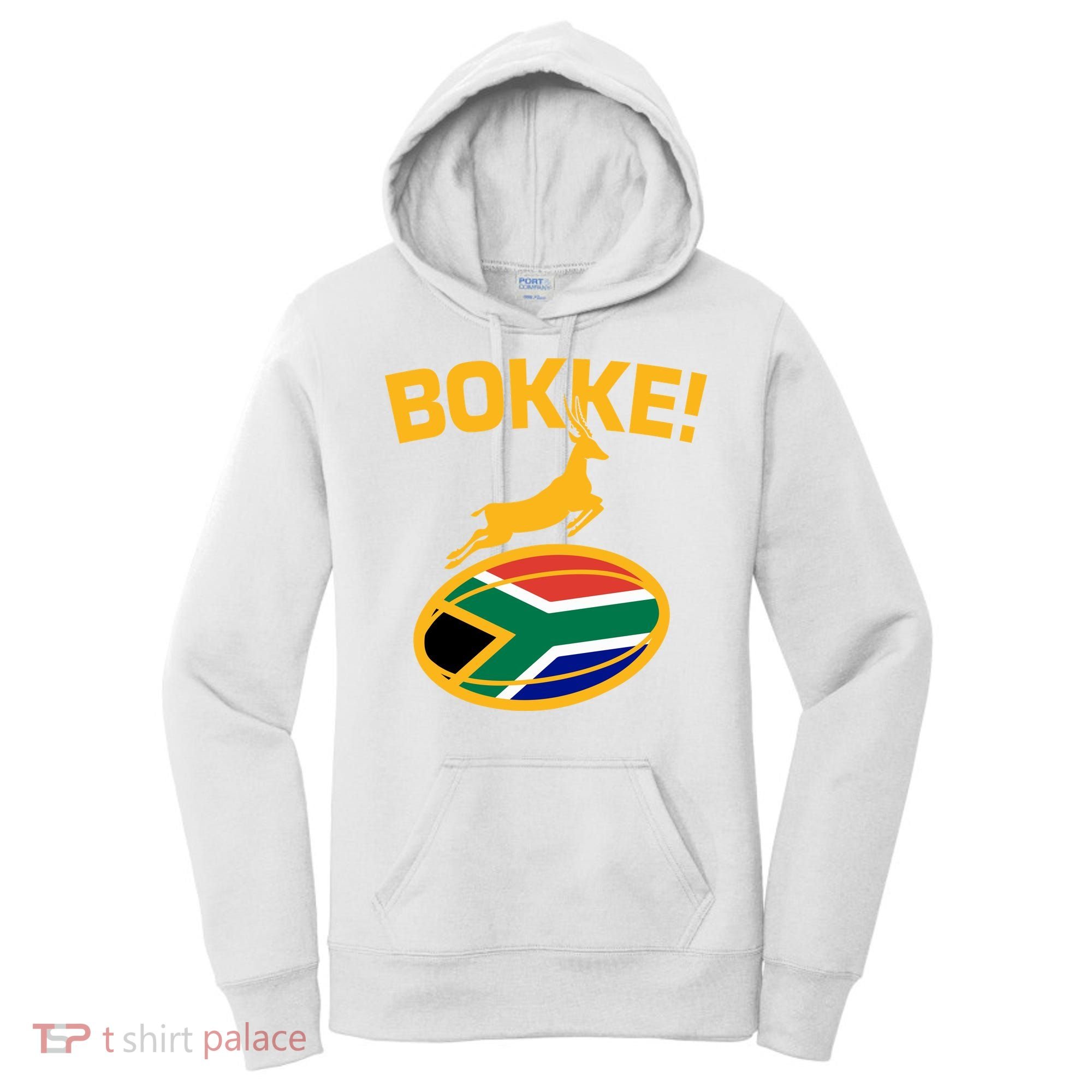 Bokke South African Rugby Fan Women's Hoodie