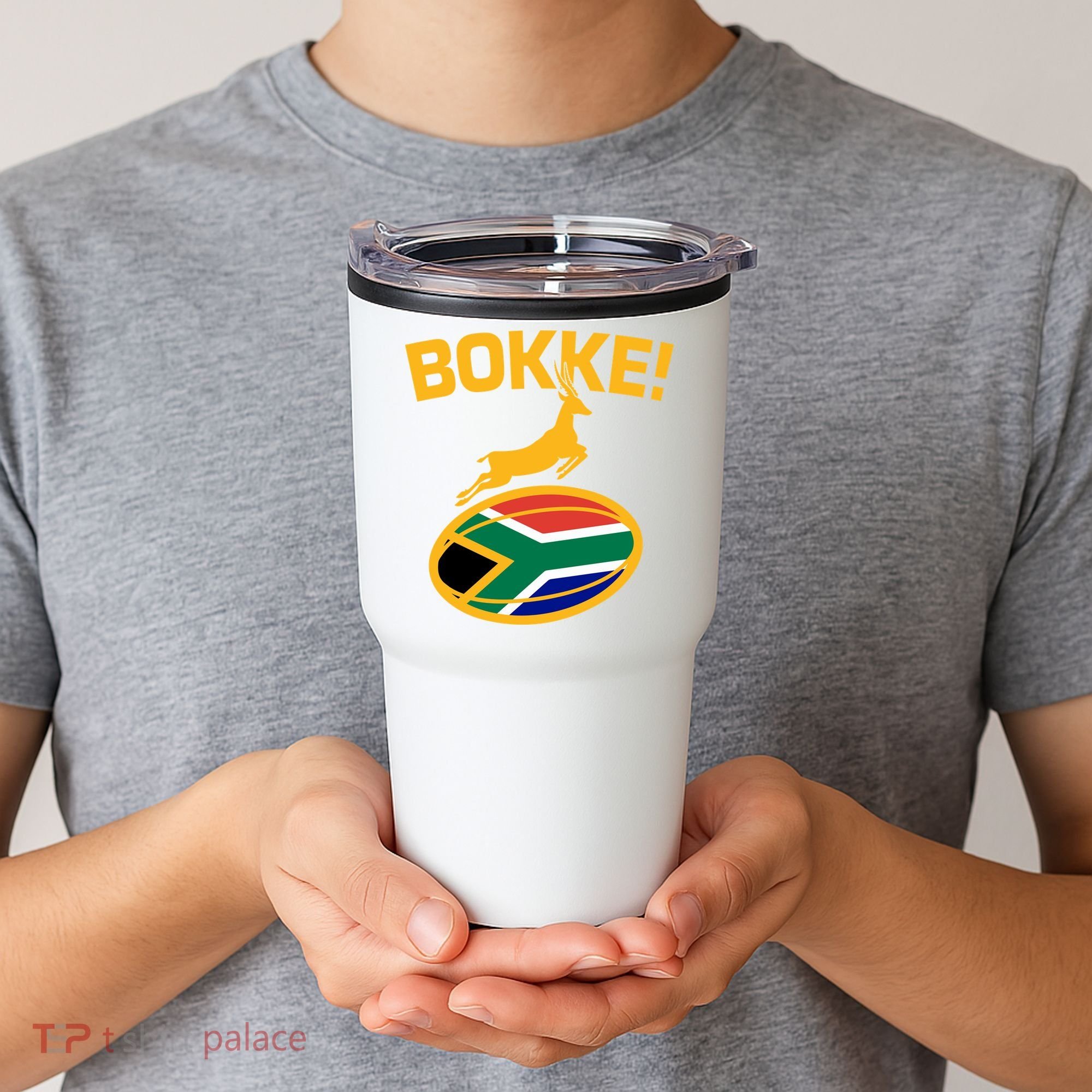 Bokke South African Rugby Fan Tumbler