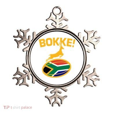 Bokke South African Rugby Fan Ornament
