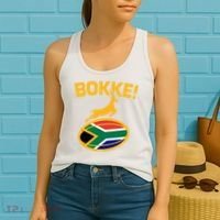 Bokke South African Rugby Fan Women's Tank Top thumb 2