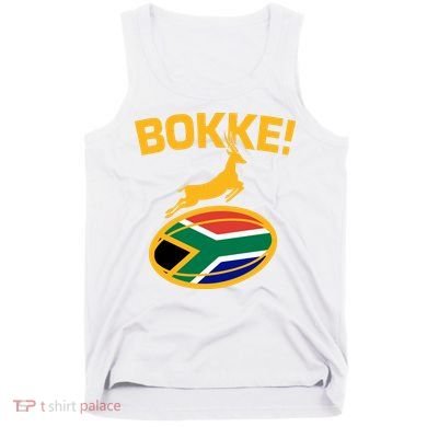 Bokke South African Rugby Fan Tank Top
