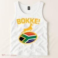 Bokke South African Rugby Fan Tank Top thumb 2