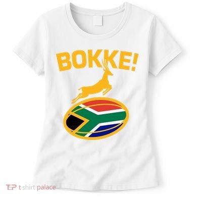 Bokke South African Rugby Fan Women's T-Shirt