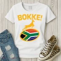 Bokke South African Rugby Fan Women's T-Shirt thumb 3