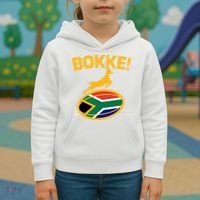 Bokke South African Rugby Fan Kids Hoodie thumb 3