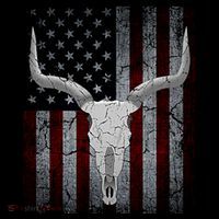 Bull Skull American Flag Cow Skull Western Graphic Wild West Great Gift Coffee Mug thumb 5