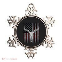 Bull Skull American Flag Cow Skull Western Graphic Wild West Great Gift Ornament thumb 0