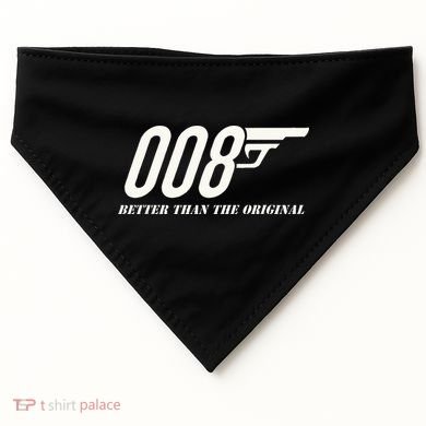 British Secret Agent 007 + 1 Better Than The Original USA-Made Doggie Bandana