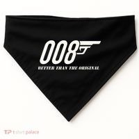 British Secret Agent 007 + 1 Better Than The Original USA-Made Doggie Bandana thumb 0