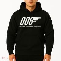 British Secret Agent 007 + 1 Better Than The Original Hoodie thumb 2