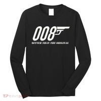 British Secret Agent 007 + 1 Better Than The Original Long Sleeve Shirt thumb 0