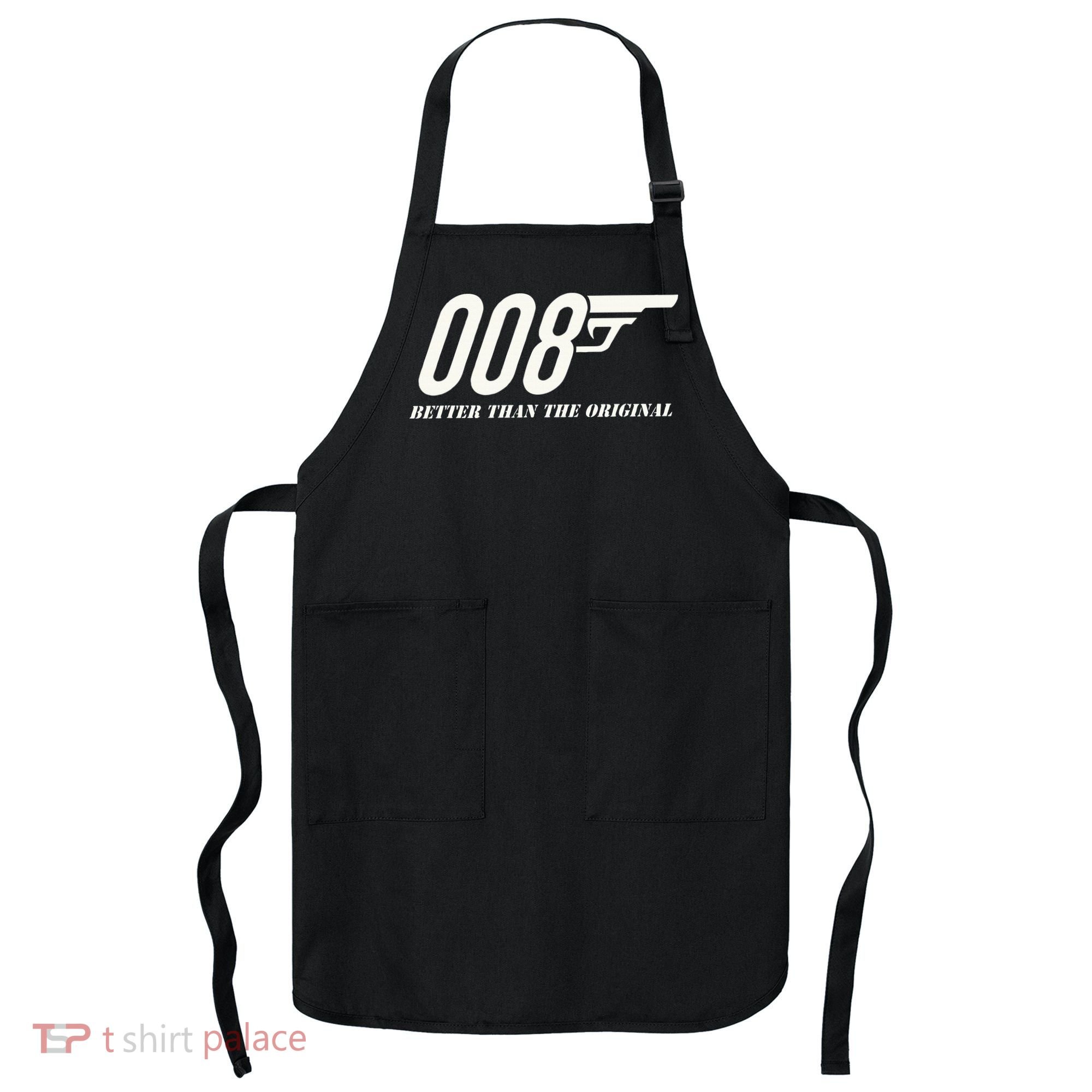 British Secret Agent 007 + 1 Better Than The Original Apron