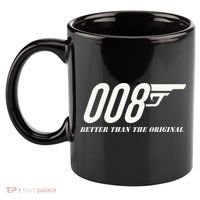 British Secret Agent 007 + 1 Better Than The Original 11oz C Handle Ceramic Mug thumb 2