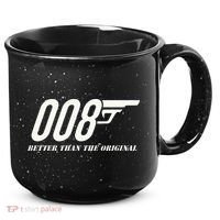 British Secret Agent 007 + 1 Better Than The Original 15oz Campfire Ceramic Mug thumb 0