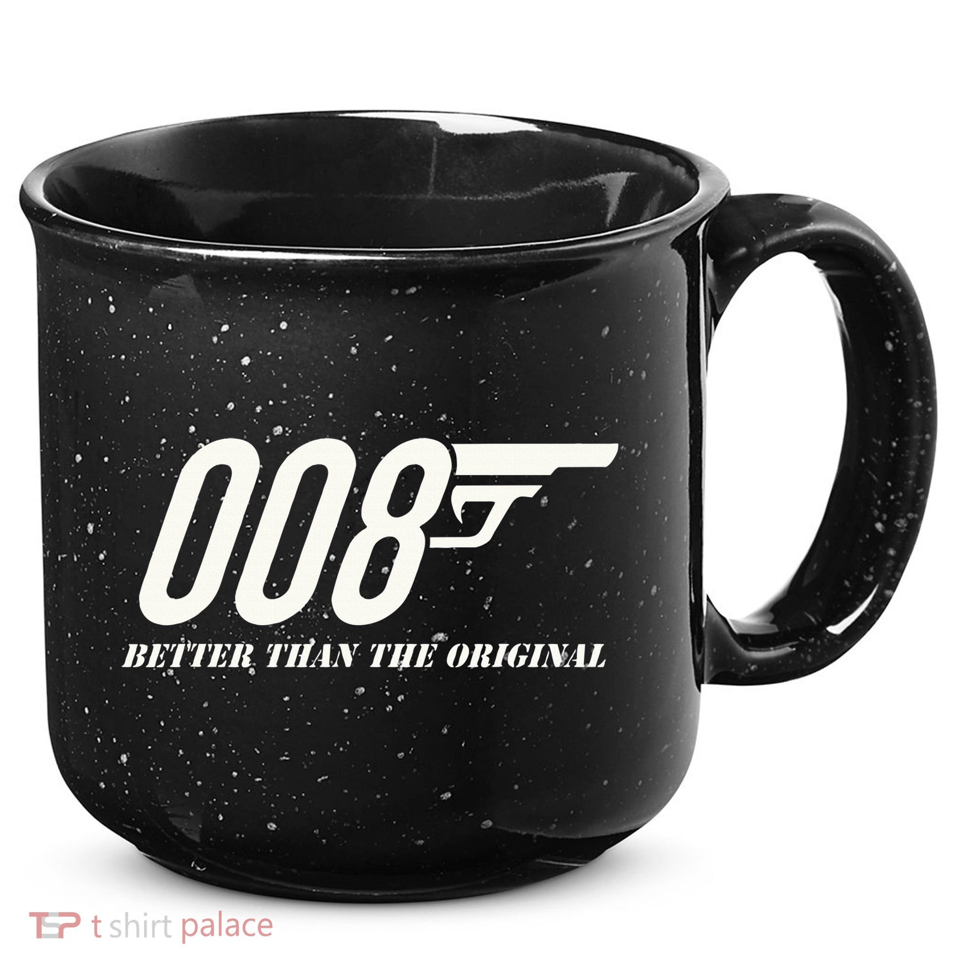 British Secret Agent 007 + 1 Better Than The Original 15oz Campfire Ceramic Mug
